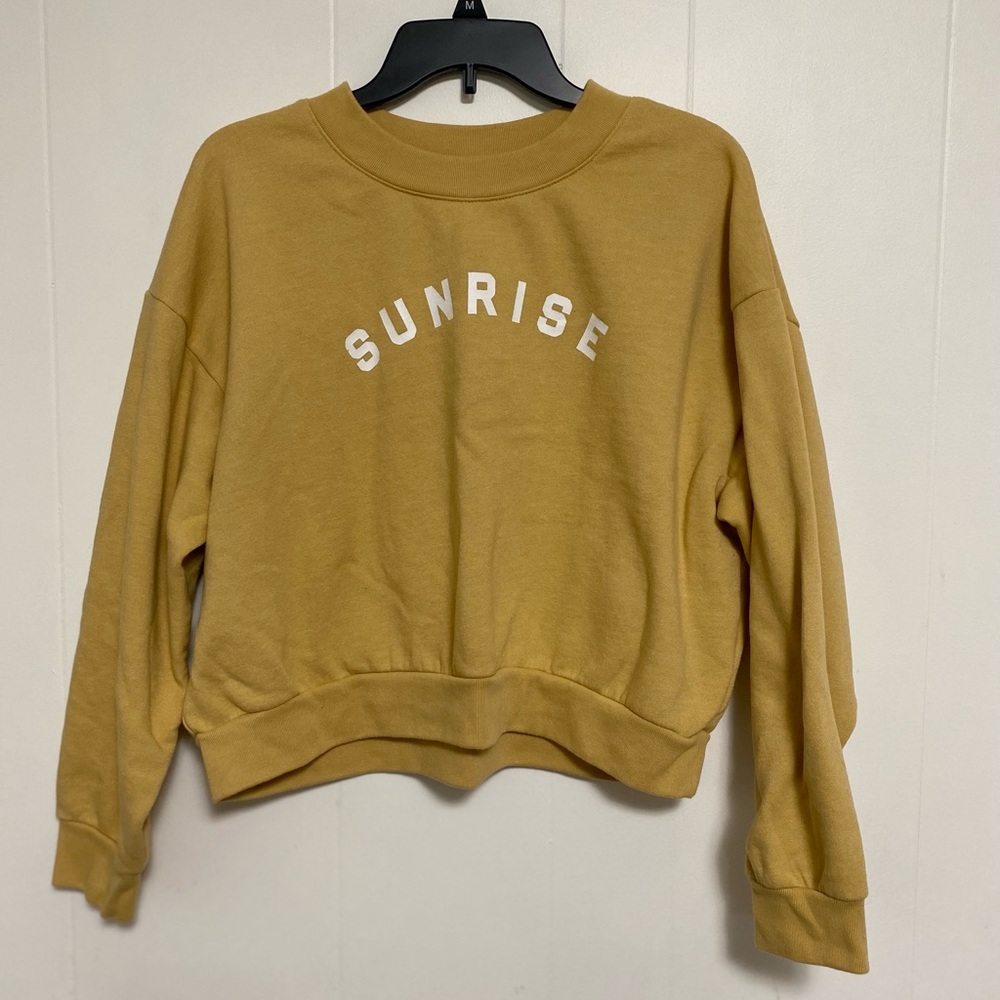 Billabong Crop Sweatshirt - Size L